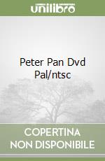 Peter Pan Dvd Pal/ntsc libro