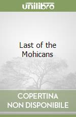 Last of the Mohicans libro usato
