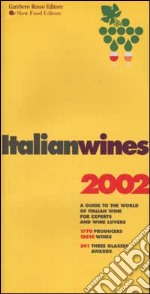 Italian wines 2002 libro