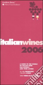 Italian wines 2006 libro