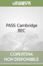 PASS Cambridge BEC libro