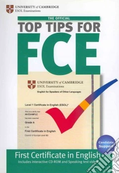 Esol Top Tips For Fce + Cd