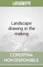 Landscape drawing in the making libro