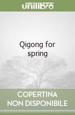 Qigong for spring libro