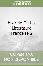 Historie De La Litterature Francaise 2 libro