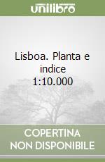 Lisboa. Planta e indice 1:10.000 libro