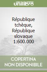 République tchèque, République slovaque 1:600.000 libro