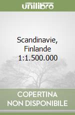 Scandinavie, Finlande 1:1.500.000