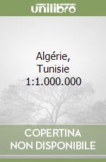 Algérie, Tunisie 1:1.000.000 libro