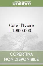 Cote d'Ivoire 1:800.000