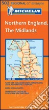 Northern England, The Midlands 1:400.000 libro