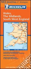 Wales, The Midlands, south west England 1:400.000 libro