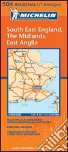 South England, The Midlands, East Anglia 1:400.000 libro