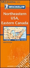 Northeastern U.S.A., Eastern Canada 1:2.400.000 libro