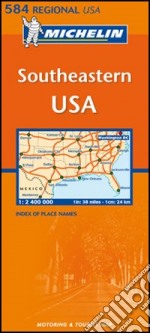 Southeastern U.S.A. 1:2.400.000 libro