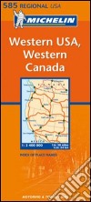 Western U.S.A., western Canada 1:2.400.000 libro