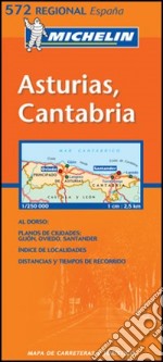 Asturias, Cantabria 1:250.000 libro