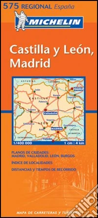 Castilla y Lèon, Madrid 1:400.000
