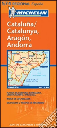 Aragôn, Cataluña 1:400.000