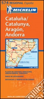 Aragôn, Cataluña 1:400.000 libro