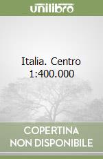 Italia. Centro 1:400.000 libro