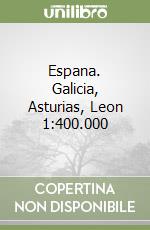 Espana. Galicia, Asturias, Leon 1:400.000 libro