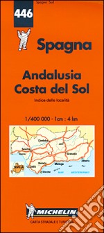 Espana. Andalucia, Costa del Sol 1:400.000 libro