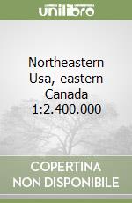 Northeastern Usa, eastern Canada 1:2.400.000 libro