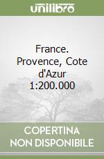France. Provence, Cote d'Azur 1:200.000 libro