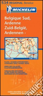 Belgique sud, Ardenne-Zuid-België, Ardennen 1:200.000 libro