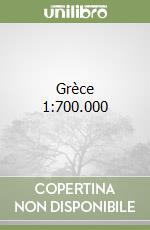 Grèce 1:700.000 libro