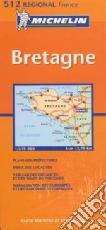 Bretagne 1:275.000 libro