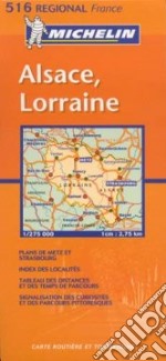 Alsace-Lorraine 1:275.000 libro