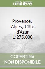 Provence, Alpes, Côte d'Azur 1:275.000 libro