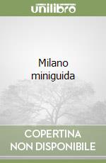 Milano miniguida libro