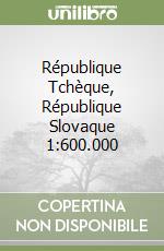 République Tchèque, République Slovaque 1:600.000 libro