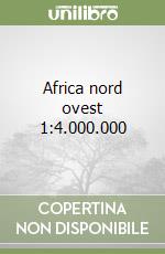 Africa nord ovest 1:4.000.000 libro