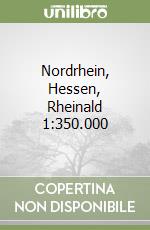 Nordrhein, Hessen, Rheinald 1:350.000 libro