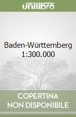 Baden-Württemberg 1:300.000 libro