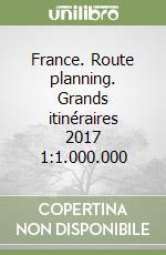 France. Route planning. Grands itinéraires 2017 1:1.000.000 libro