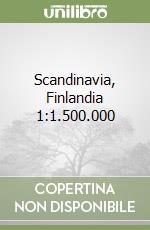 Scandinavia, Finlandia 1:1.500.000 libro