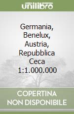 Germania, Benelux, Austria, Repubblica Ceca 1:1.000.000 libro