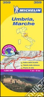 Umbria, Marche 1:200.000 libro