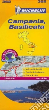 Campania, Basilicata 1:200.000