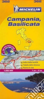 Campania e Basilicata 1:200.000 libro