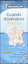France. Grands itinéraires 1:1.000.000. Ediz. francese, inglese e tedesca libro