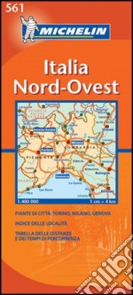 Italia Nord Ovest 1:400.000 libro