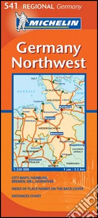 Germany Northwest 1:350.000