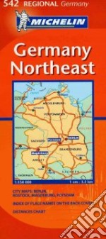 Germany Northeast 1:350.000 libro