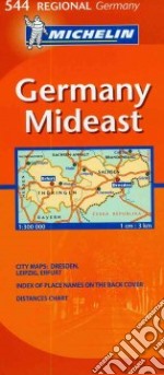 Germany Mideast 1:300.000 libro